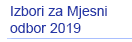 Izbor za Mjesni odbor 2019