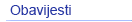 Obavijesti